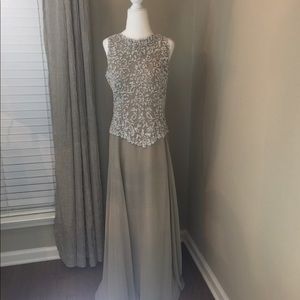 Stunning J Kara beaded gown. Size 6